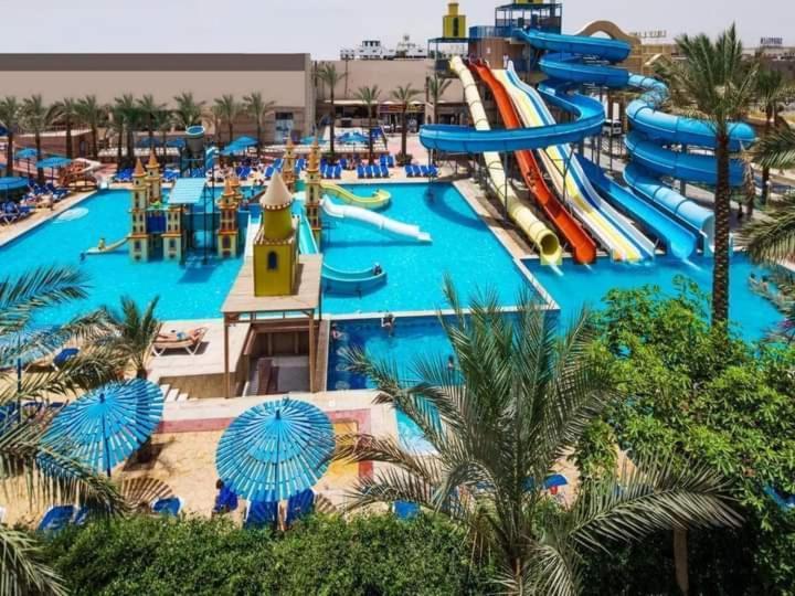 Mirage Bay Resort & Aqua Park Apartment Hurghada Exterior foto